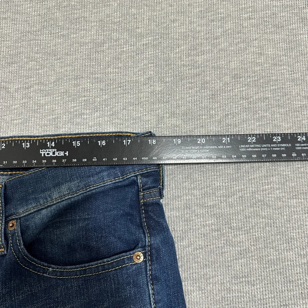 Levi's 527 Slim Bootcut Jeans Dark Wash Denim Blue Men's W36 L30